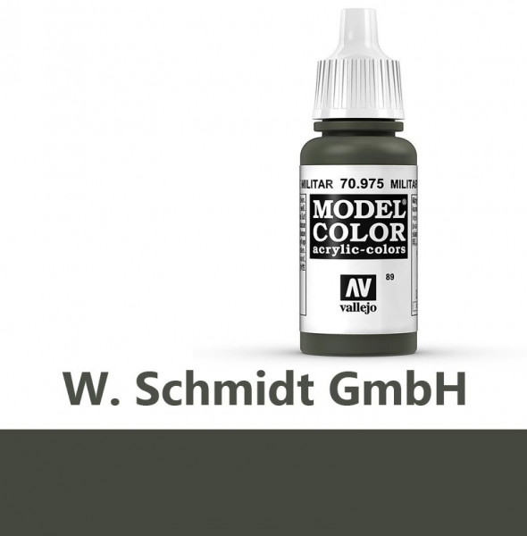 Vallejo 770975 - Model Color Farbe Flaschengrün, Matt, 17 ml