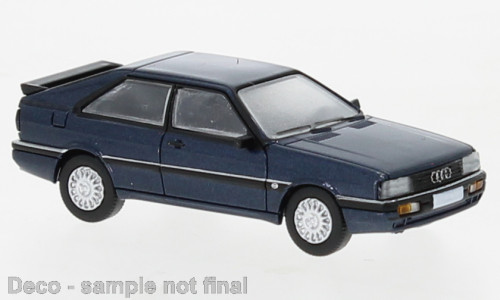 PCX870270 - Audi Coupe metallic dunkelblau, 1985,