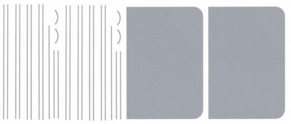 Faller 272545 - Gehwegplatten-Set