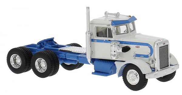Brekina 85761 - Peterbilt 281, weiss/blau, 1955,