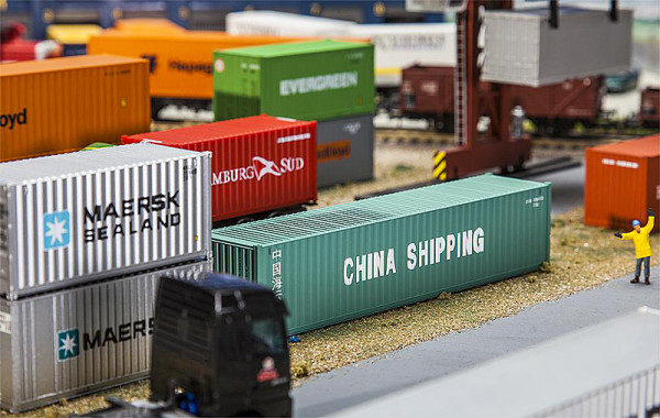 Faller 180844 - 40´ Container CHINA SHIPPING