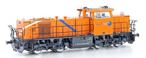 Jägerndorfer JC10742 - Northrail Diesellok MAK G800 Metall Ep.6, AC-digital + Sound