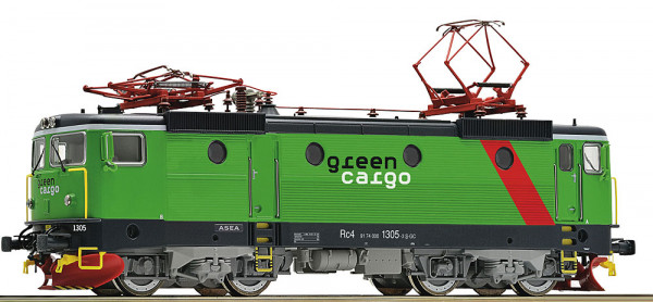 Roco 7510007 - Green Cargo Ellok Reihe Rc4 Ep. 6, DCC + Sound