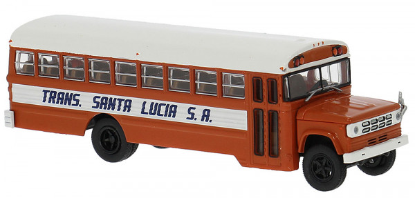 Brekina 61337 - Dodge Schoolbus "Trans Santa Lucia" aus der Karibik