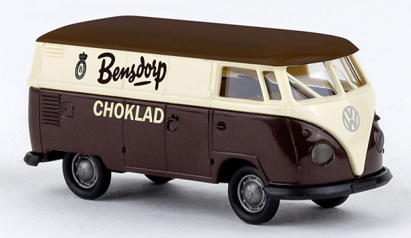 Brekina 32778 - VW T1b Kasten 1960, Bensdorp Choklad (S),
