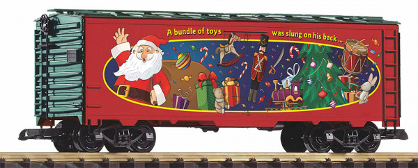 Piko 38966 - USA gedeckter Güterwagen "Weihnachten 2024"