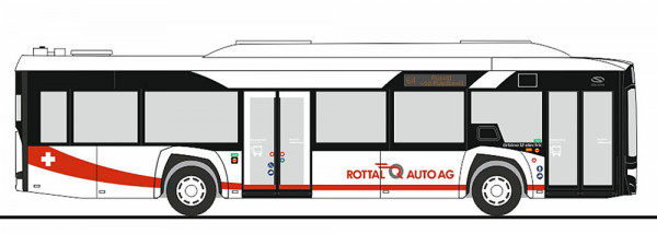 Rietze 76813 - Solaris Urbino 12´19 electric Rottal Auto AG (CH)