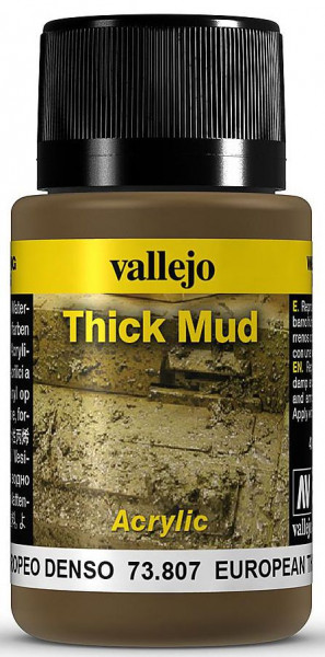 Vallejo 773807 - Weathering Schlamm, Europa, 40 ml