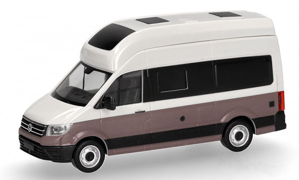 Herpa 096294-004 - VW Crafter Grand California 600 candywhite/mojawe-beige