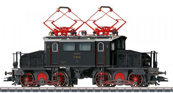 Märklin 37480 - DB Ellok BR E70.2 schwarz Ep. 3 mit mfx+ Decoder + Sound, Messelok 2024