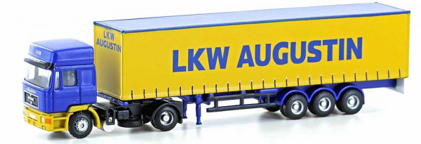 LC-Minis - LC4069 - MAN F90 Gardinenplanen-Sattelzug LKW Augustin (AT)
