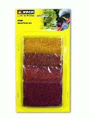Noch 07168 - Herbstlaub-Set gelb+rot+rotbraun+herbstorange