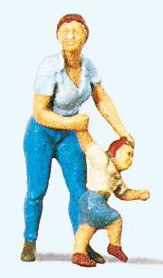 Preiser 28023 - Mutter mit Kind