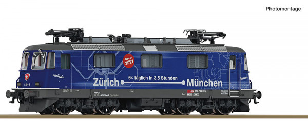 Fleischmann 732475 - SBB E-Lok Re 421 Muc-Zur Snd. E6