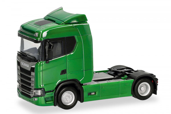 Herpa 310192-004 Scania CS 20 Niedrigdach Zugmaschine 2achs, grün