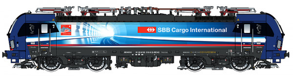 LSModels 17612 - SBB Ellok Vectron BR 193 Ep.6, ultramarinblau, "Ticino", Ceneri 2020 Design, 4 Pant