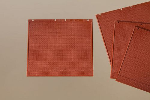 Auhagen 80500 - 4 Wände 2324A rot
