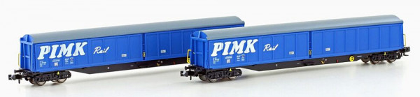 Hobbytrain H23445 - Set 2-teilig Schiebewandwagen Habillns Ep.6