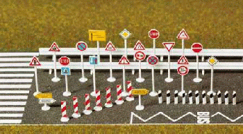 Busch 6027 - Verkehrszeichen