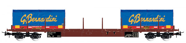 Rivarossi HR6555 - FS Flachwagen Rgs Ep. 6 2x 20`Coil-Container "Gruppo Bernadini"