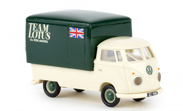 Brekina 32456 - VW T1b Großraum-Koffer, Team Lotus