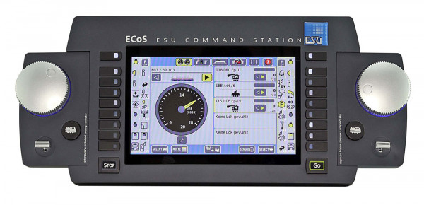 ESU 50220 - ECoS 2.5 Zentrale, 6A, 7" TFT