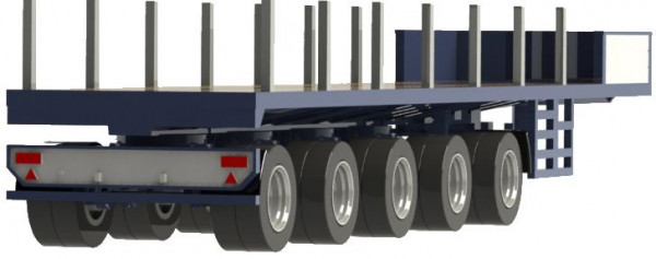 VK 02582 - Ballast-Trailer 5achsig, WASEL