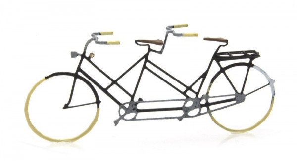 Artitec 387.270 - Tandemfahrrad, Fertigmodell aus Resin, lackiert