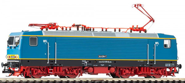Piko 47499 - WFL Ellok BR 243 blau "S-Bahn" Ep.4 (6), DCC + Sound