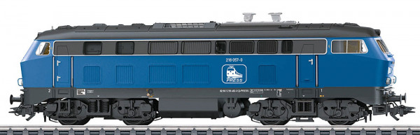Trix 22461 - Press Diesellok BR 218 verkehrsblau Ep.6, mit DCC-Decoder + Sound