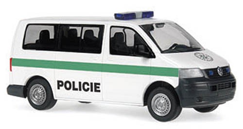 Rietze 51839 - Volkswagen T5 Transporter Bus "Policie Praha" (CZ)