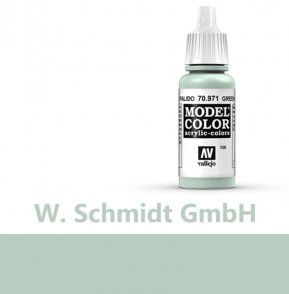 Vallejo 770971 - Model Color Farbe Olivgrün, Pastell, Matt, 17 m