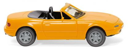 Wiking 018806 - Mazda MX5 - melonengelb Bj.1989-90