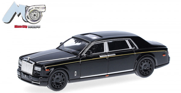 Herpa 87MC000063 - Rolls Royce Phantom, schwarz