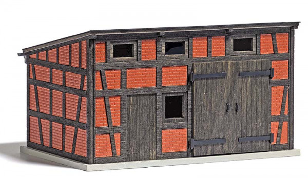Busch 8209 - Nebengebäude 46 x 32 mm, 26 mm hoch