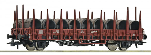 Roco 6600268 - DB Rungenwagen Kbms440 Ep.4, beladen mit Drahtrollen