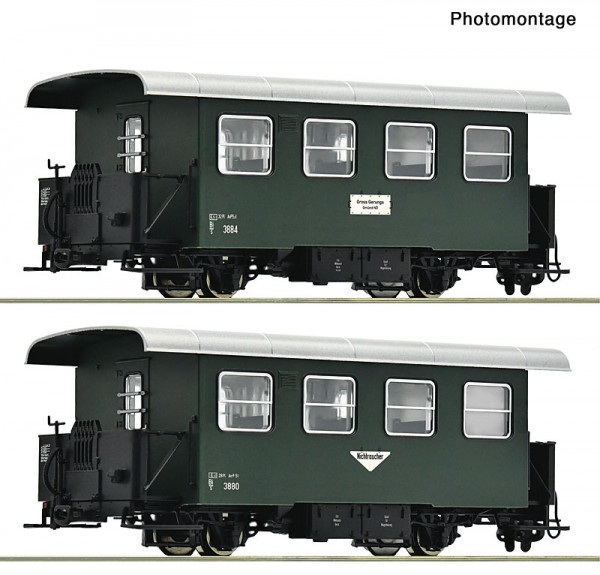 Roco 6240005 - ÖBB 2er Set Spantenwag. OEBB E4