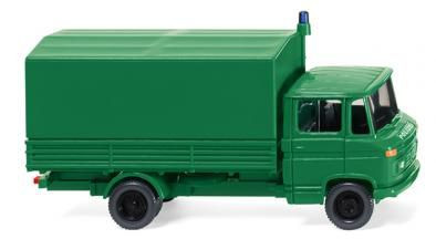 Wiking 086442- MB L 408Polizei - Pritschen -Lkw