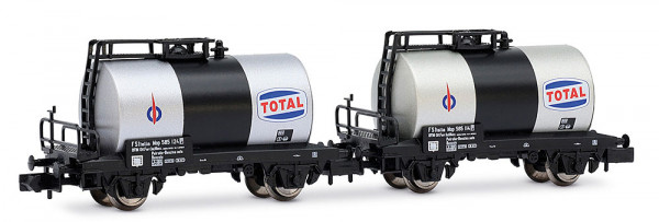 Arnold HN6746 - FS, 2-tlg. Set 2-achs. Kesselwagen „Total”