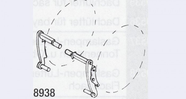 Weinert 8938 - Paar Bremsen BR 55 4St