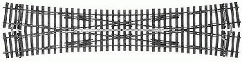 Tillig 85391 - Doppelkreuzweiche DKW II 15* Bauart Baeseler, R=1050mm
