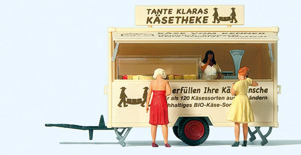 Preiser 10750 - Verkaufswagen "Käsetheke"