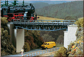 Auhagen 11365 - Fachwerkbrücke eingleisig gerade