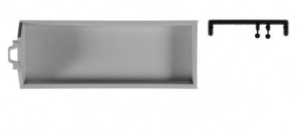 Herpa 084321 - Abrollmulden, flach 2 Stück