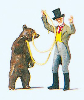 Preiser 29041 - Bärenführer mit Bär