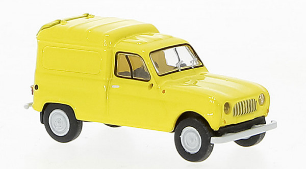 Brekina 14750 - Renault R4 Fourgonnette gelb, 1961,