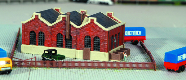 Kibri 36604 - Shedhalle 9,5 x 5 x 4