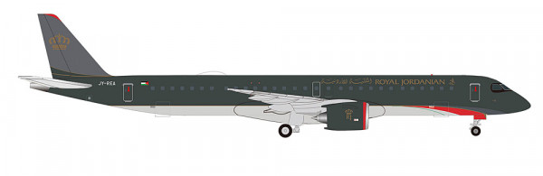 Herpa 539272 Royal Jordanian Airlines Embraer E195-E2