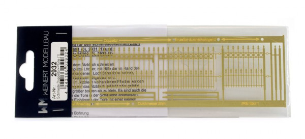 Weinert 2932 - Doppeltor + Pforte Spur 1