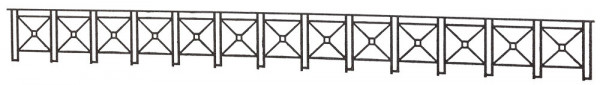 Weinert 32522 - Gitter für Bahnbereich 1 Stück
